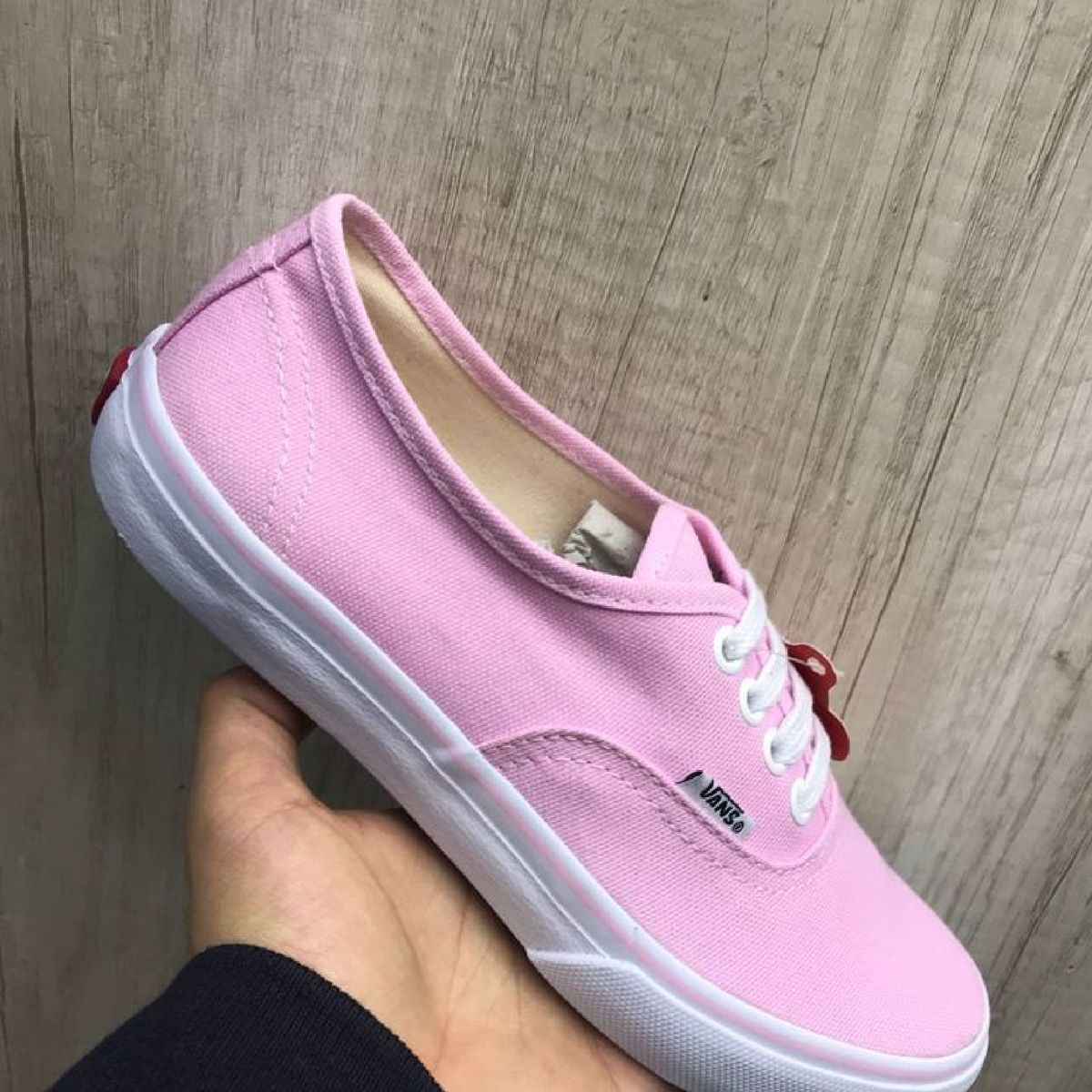 tenis vans feminino rosa bebe