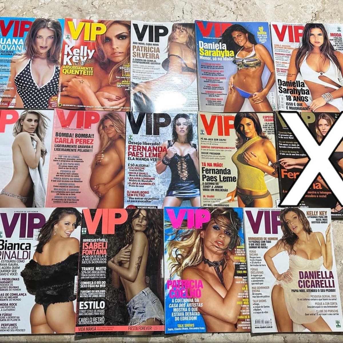 13 Revistas Vip | Produto Masculino Editora Abril Usado 94660135 | enjoei