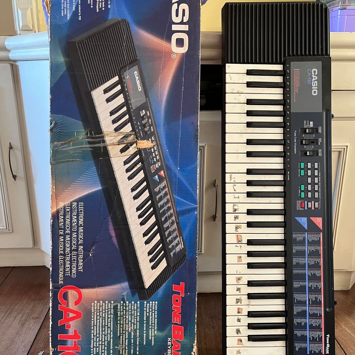 Teclado Casio Modelo Ca -110 Casio Usado 102503178 enjoei