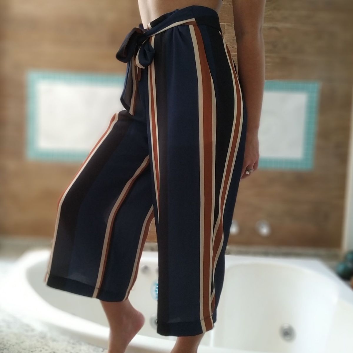 calca pantalona midi