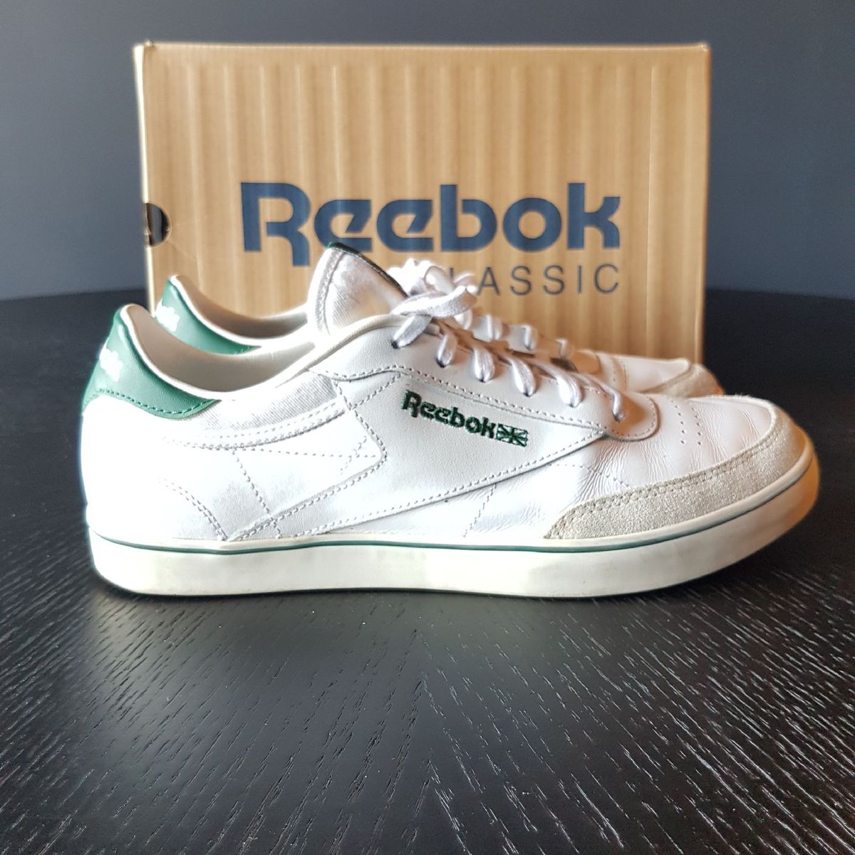 tenis reebok couro branco