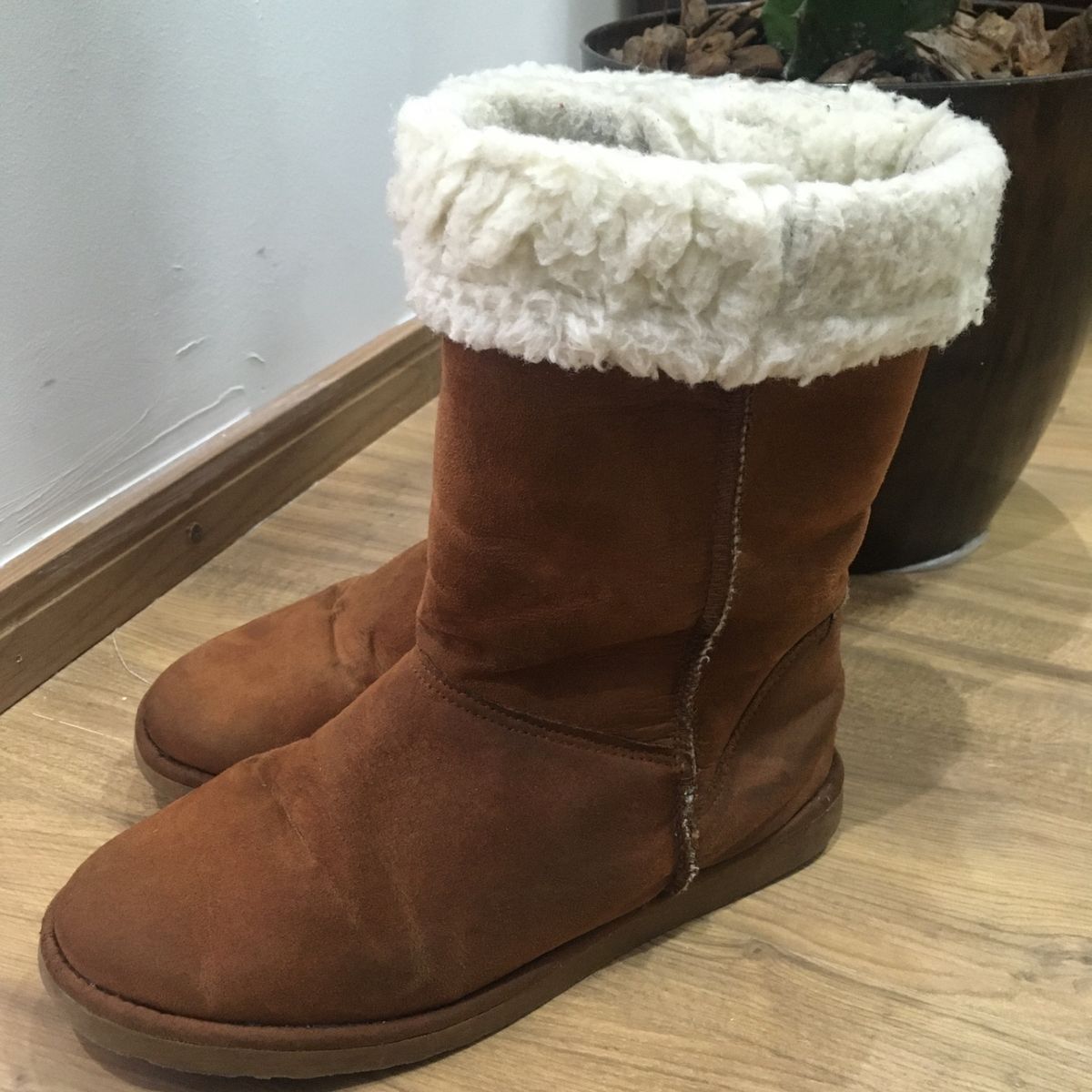 bota feminina com pelinho