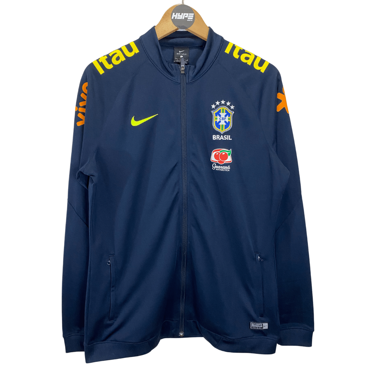 Jaqueta Nike CBF Auth Azul - Compre Agora