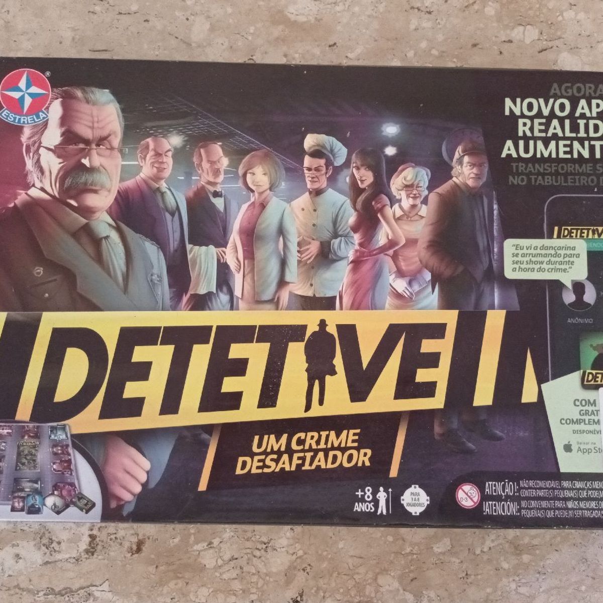 Jogo Detetive, Brinquedo Estrela Usado 51387659