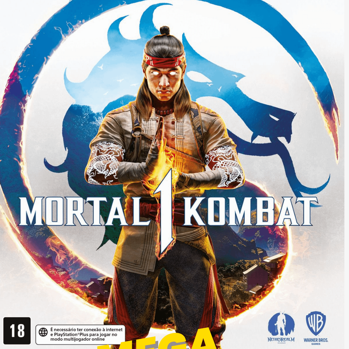 Jogo Mortal Kombat 1 Steel Case Edition Playstation 5 Mídia Física Cinza