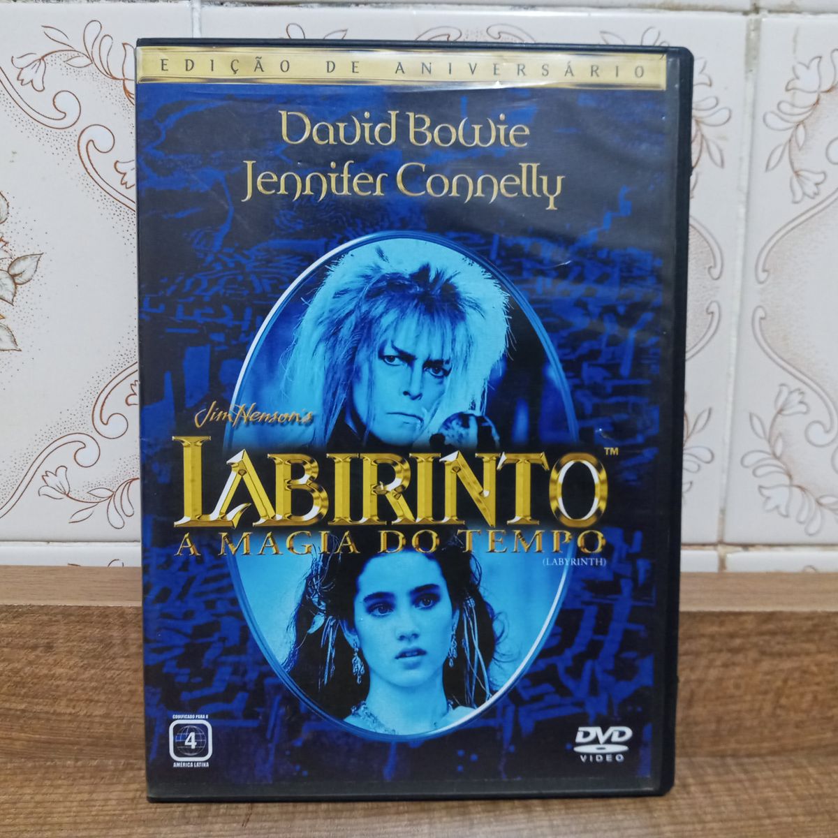 DVD Filme Labirinto - A Magia do Tempo - Semi Novo