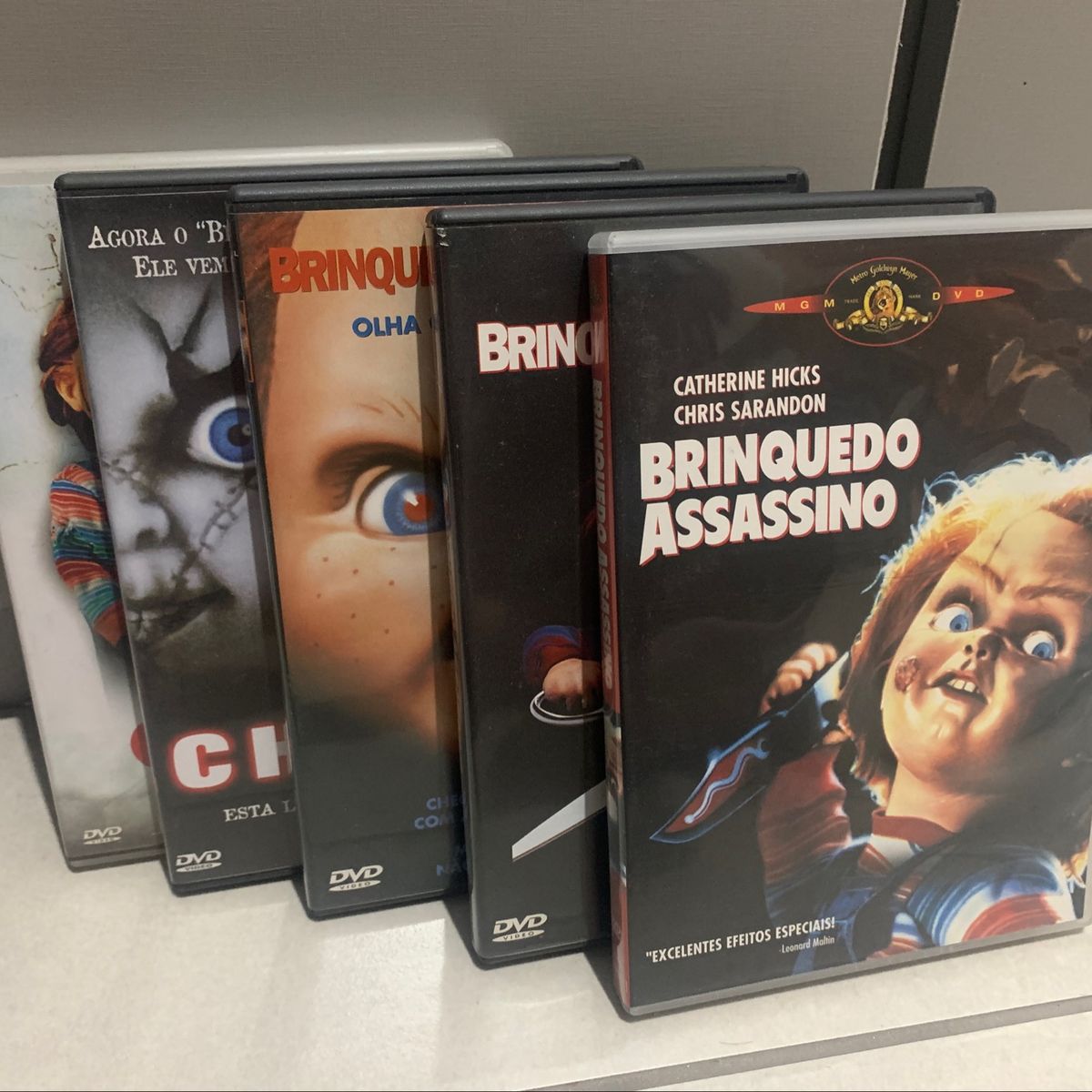 Coleção Filmes Dvd Chucky, Filme e Série Usado 86843488