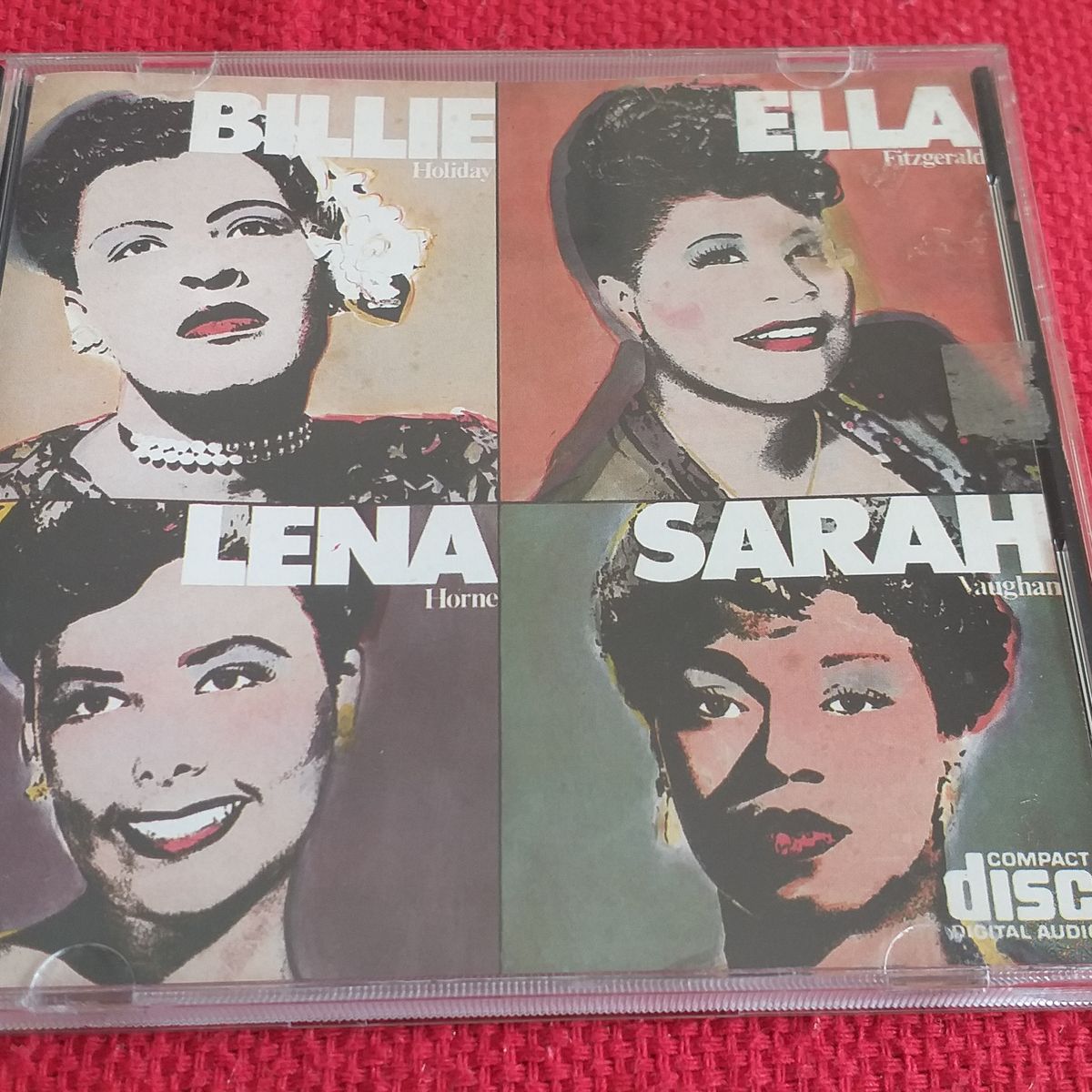 Cd - Billie Holiday; Ella Fitzgerald; Lena Horne e Sarah