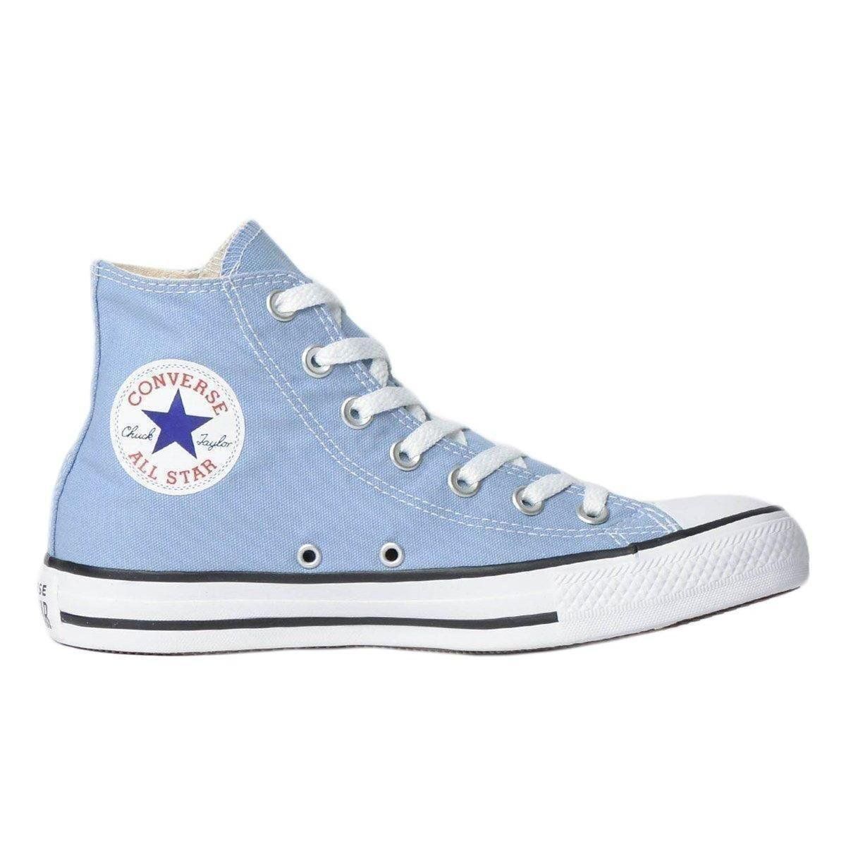 all star botinha azul
