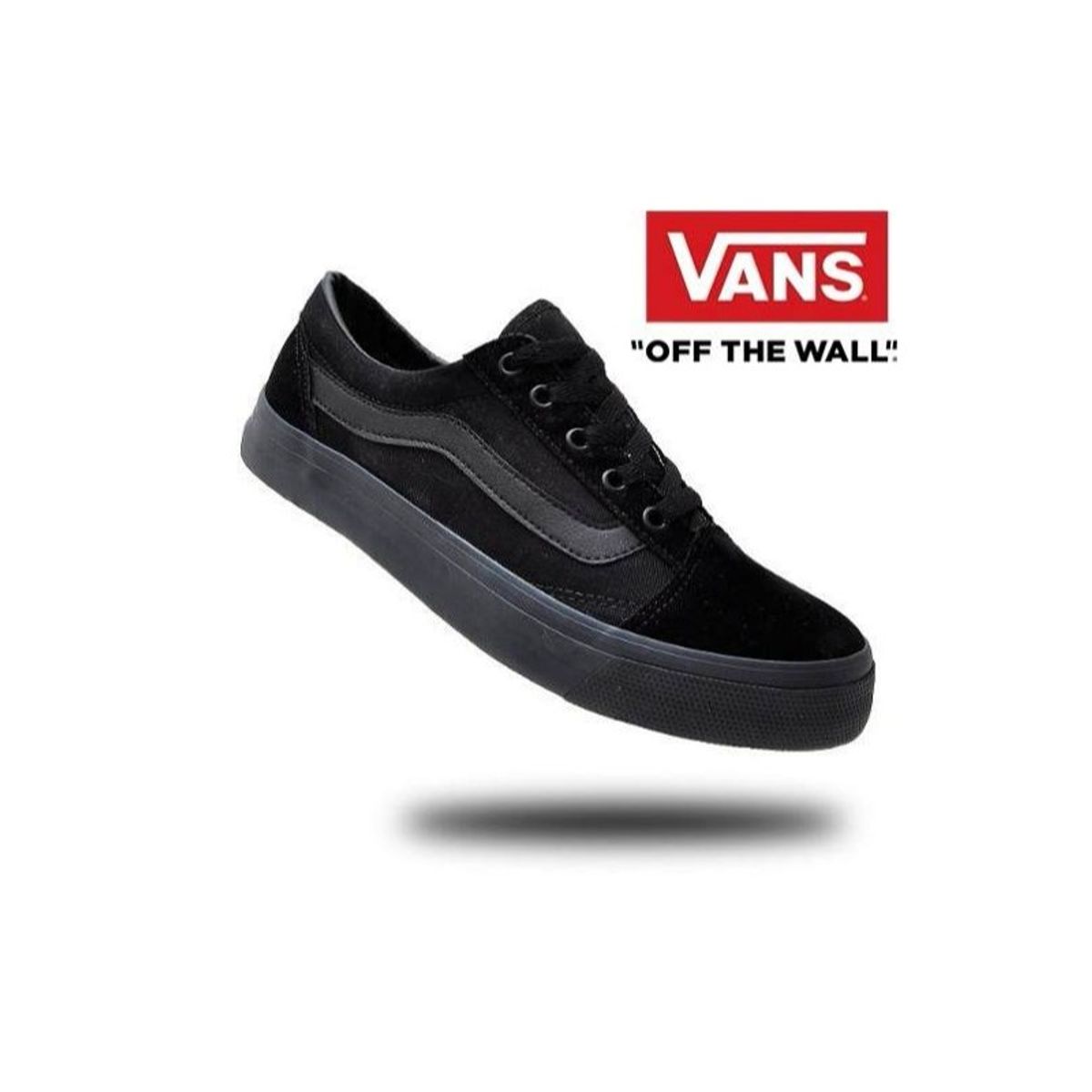 vans tradicional preto
