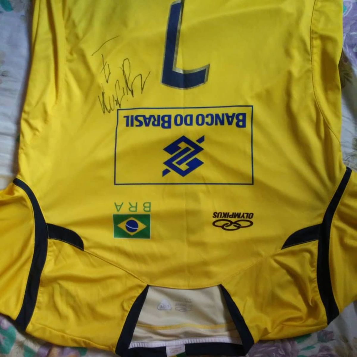 Camisa Vôlei Brasil Giba 7 | Roupa Masculino Olímpicos Nunca Usado | enjoei
