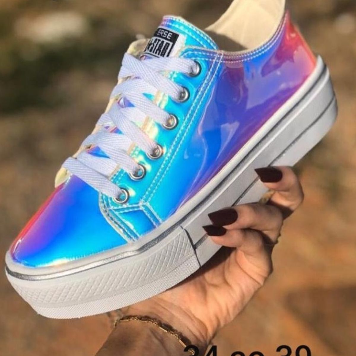all star plataforma colorido