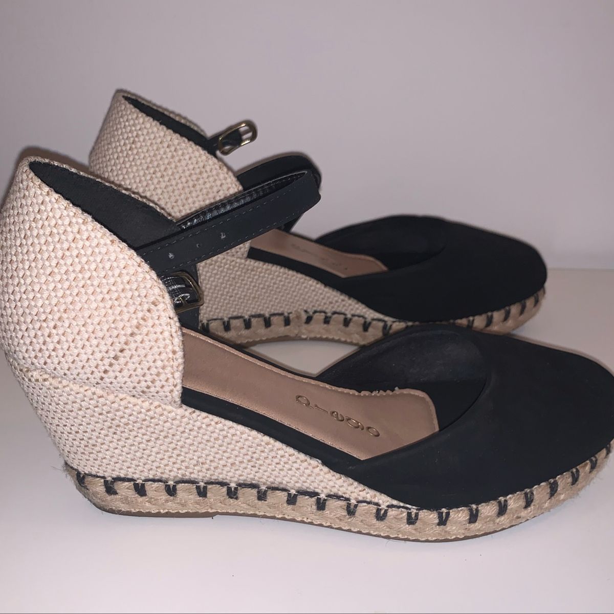 sandalia anabela prego