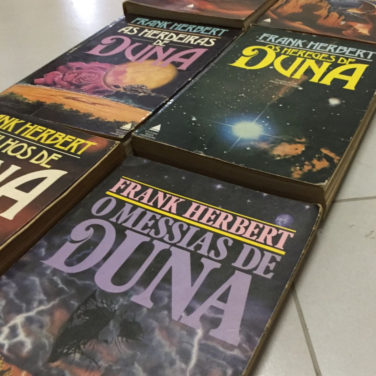 Coleção de 6 Livros Duna de Frank Herbert | Livro Editora Nova Fronteira  Usado 44432020 | enjoei