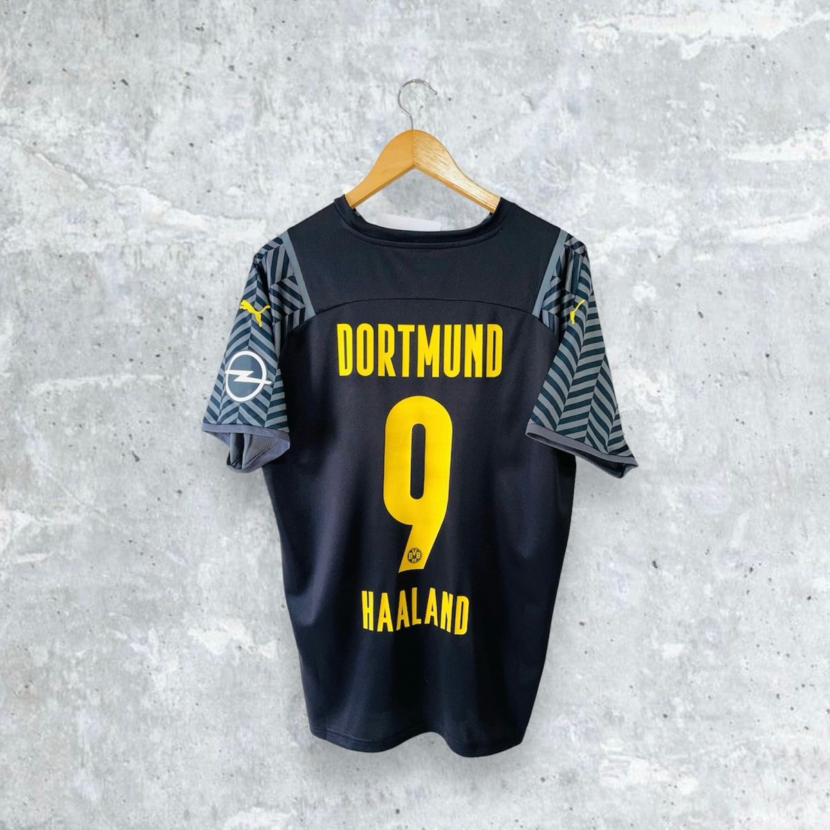 Camisa Borussia Dortmund Haaland Original Puma Usado 104825343 enjoei