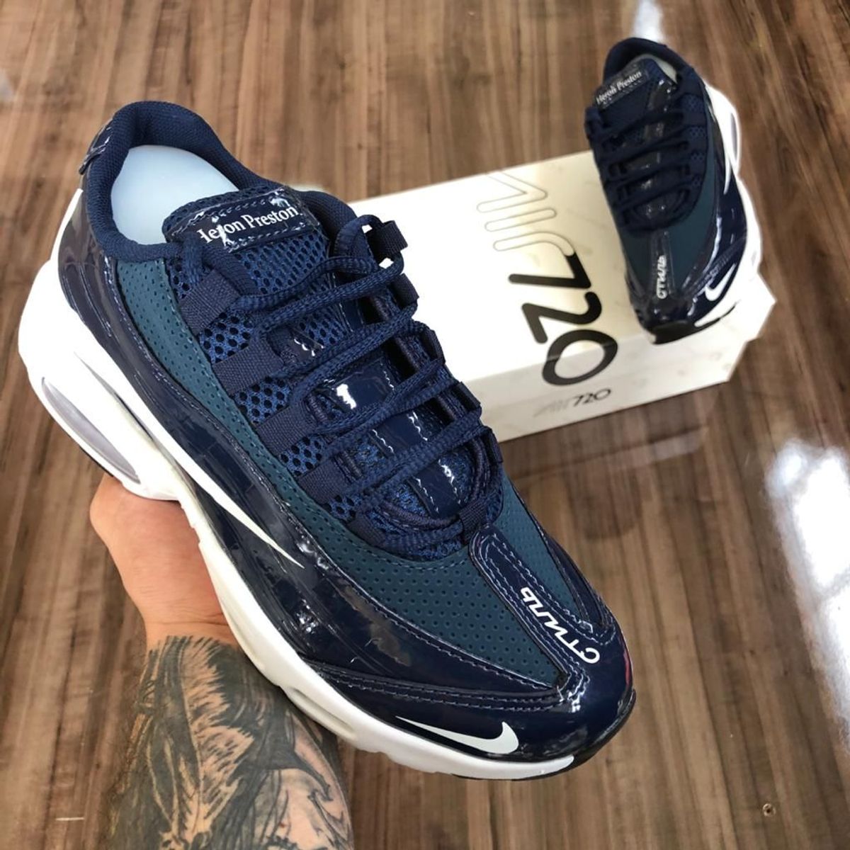 nike air max 720 azul
