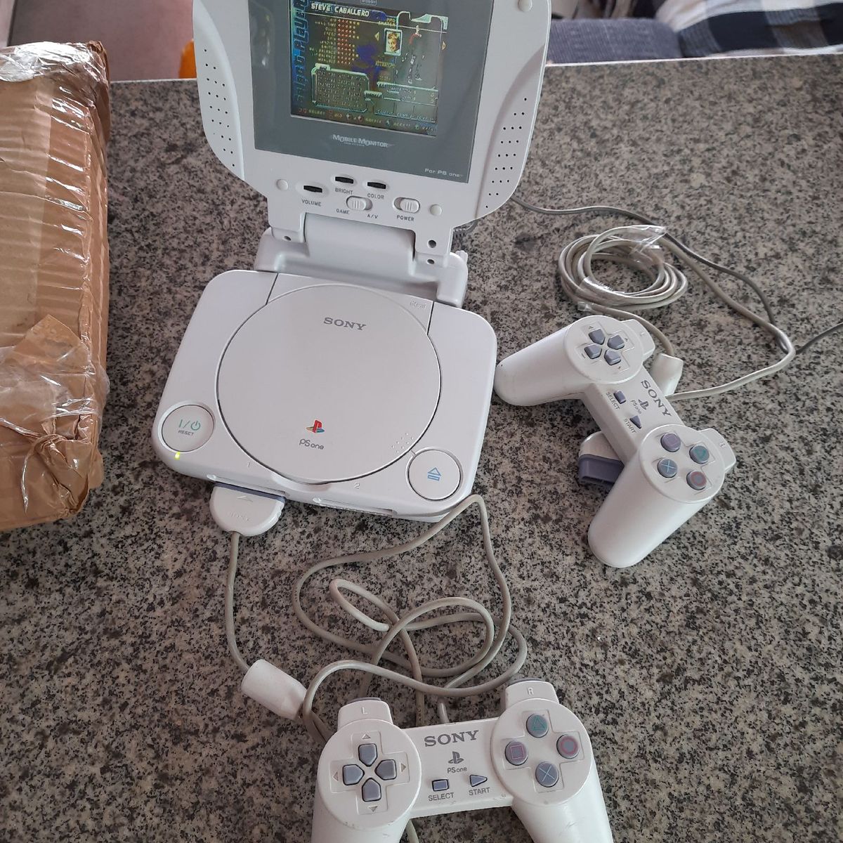 プレステーションワン Ps1 One com Tela Lcd. | Console de Videogame Sony Usado 49546842