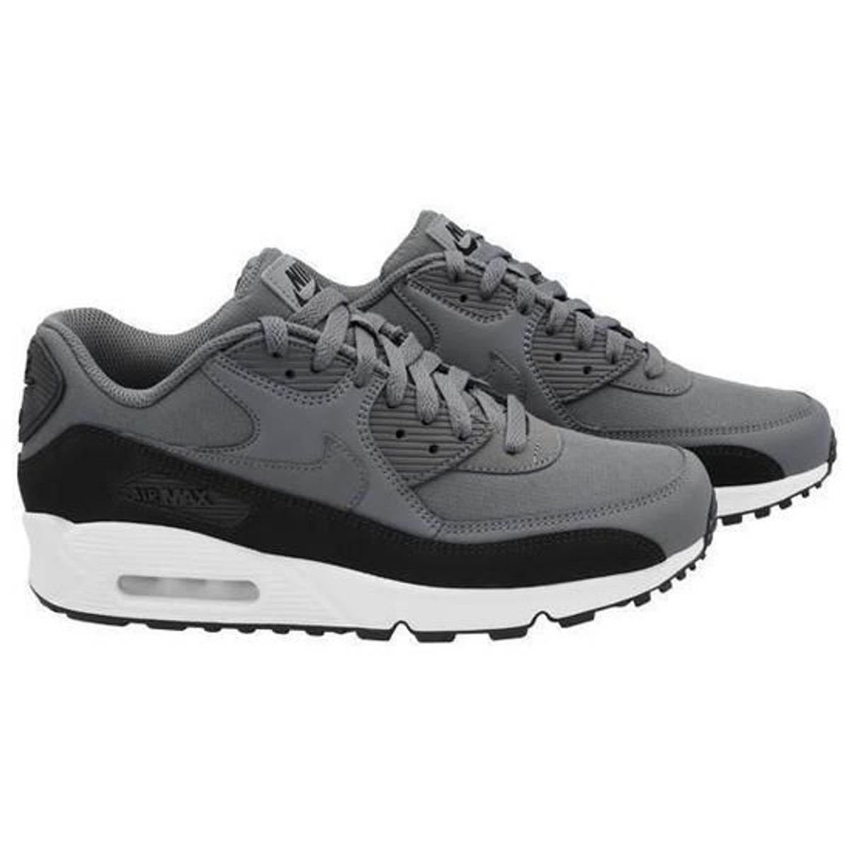 air max cinza e preto