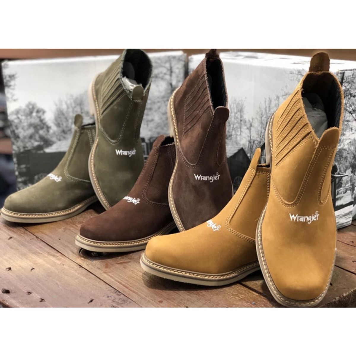 bota masculina wrangler