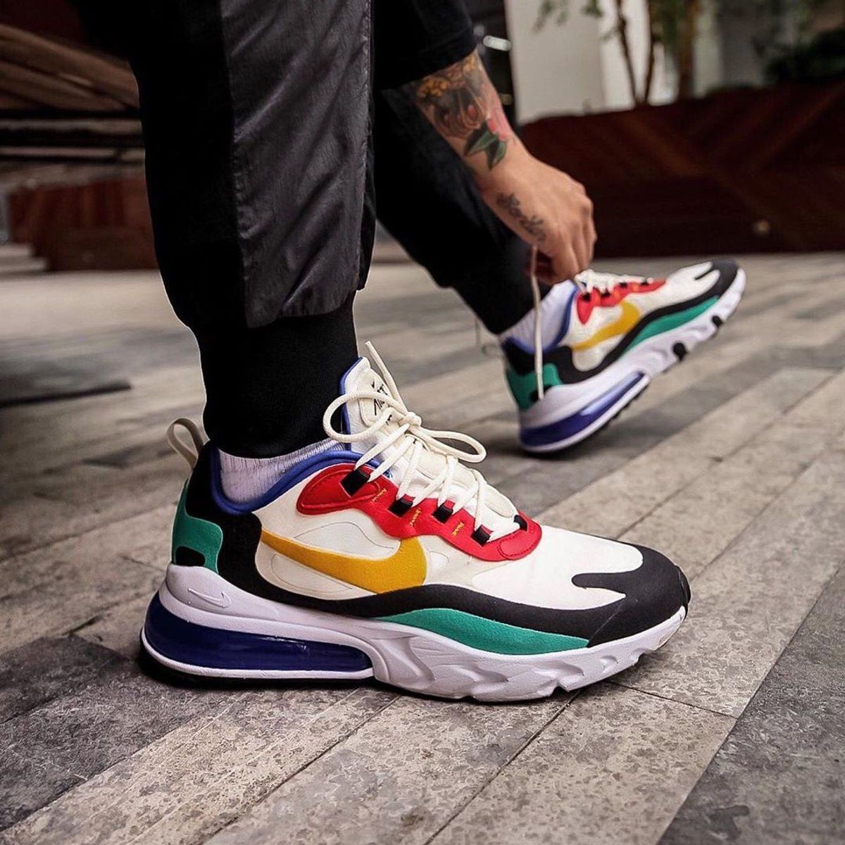 nike air max 270 feminino colorido