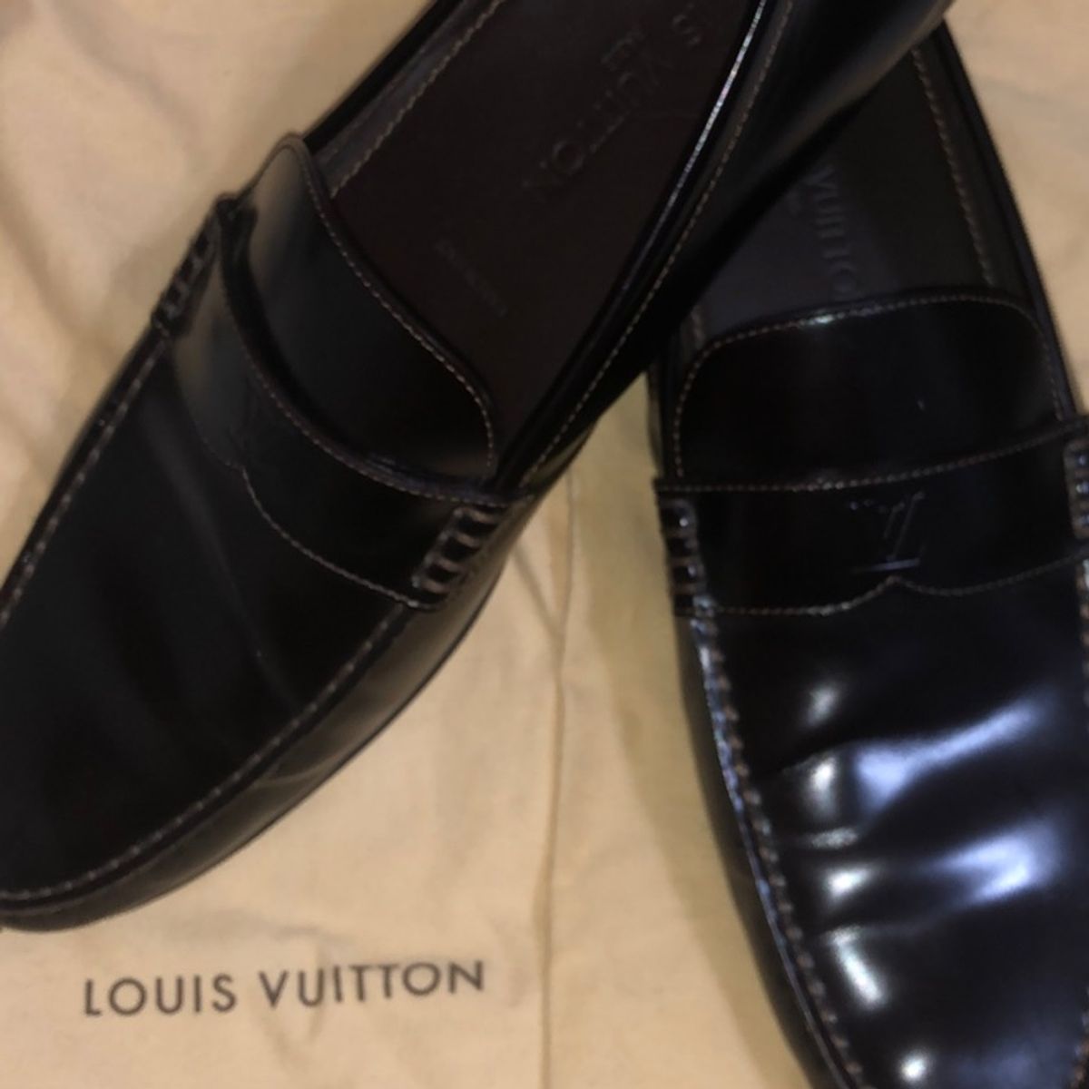 Sapato Mocassim Louis Vuitton, Sapato Masculino Louis Vuitton Usado  73989074