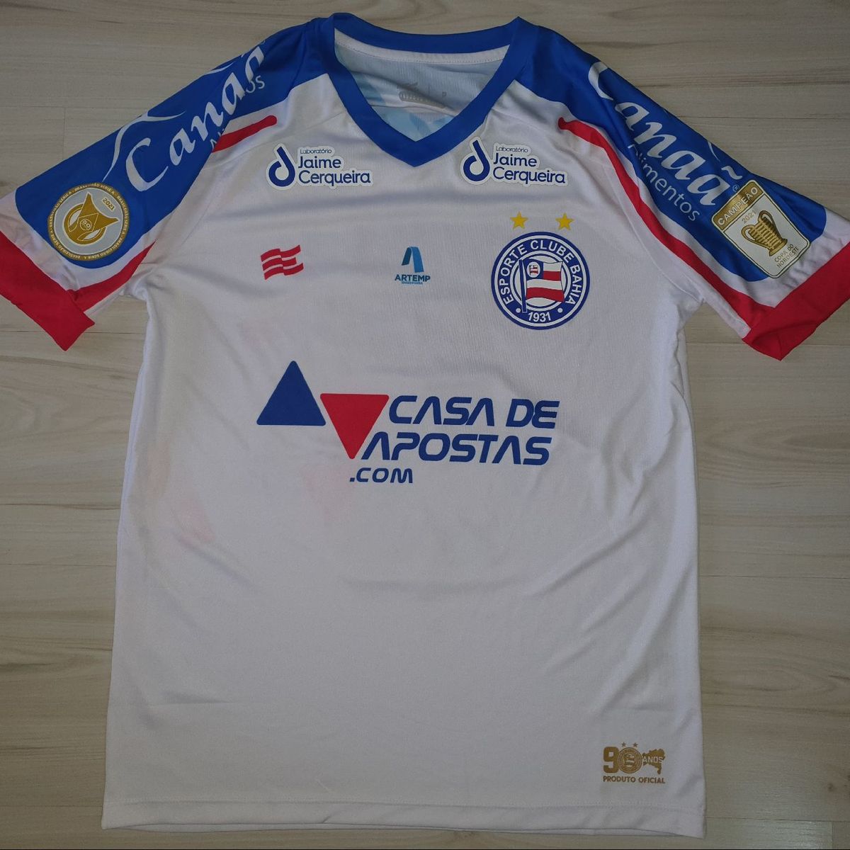 Linda Camisa de Jogo do Bahia 2021 #5 Conti Bahia 90 Anos Futebol, Roupa  Esportiva Masculino Bahia Usado 64188292