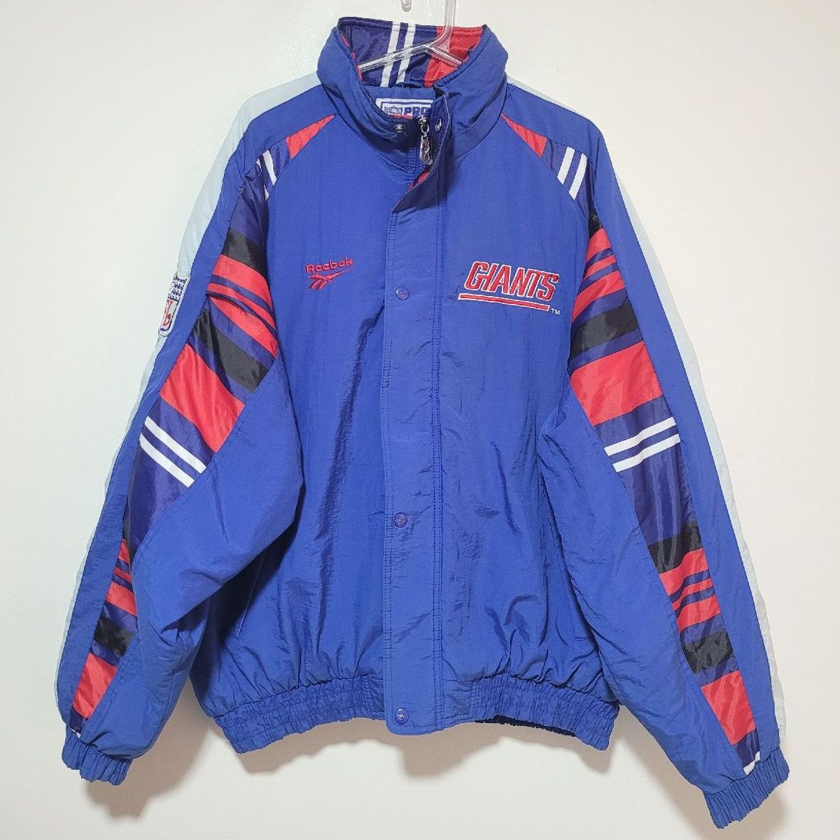 Jaqueta Vintage New York Giants Nfl Reebok Proline Authentic