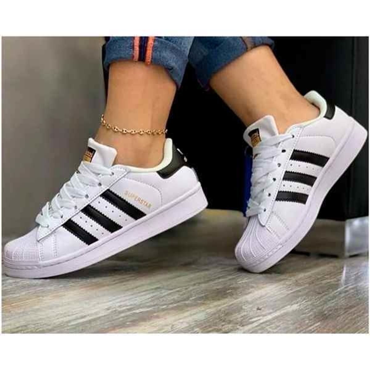 Tênis Adidas Super Star  Tênis Feminino Adidas Usado 56343340