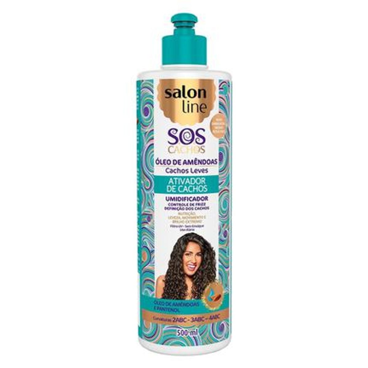 Ativador De Cachos Salon Line Sos Cachos Leve 500ml Produto P Cabelos Feminino Salon Line Nunca Usado Enjoei