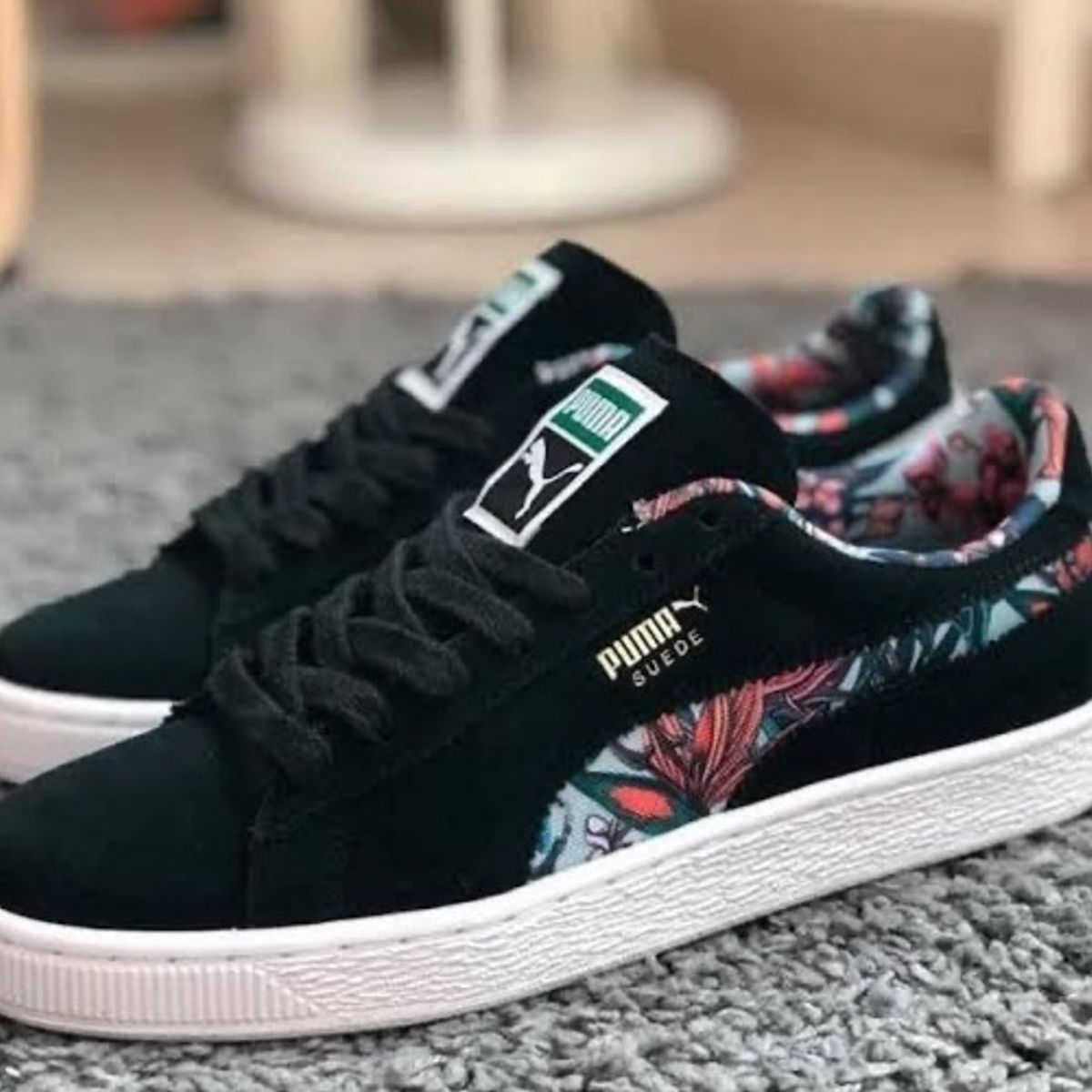 tênis puma suede secret garden