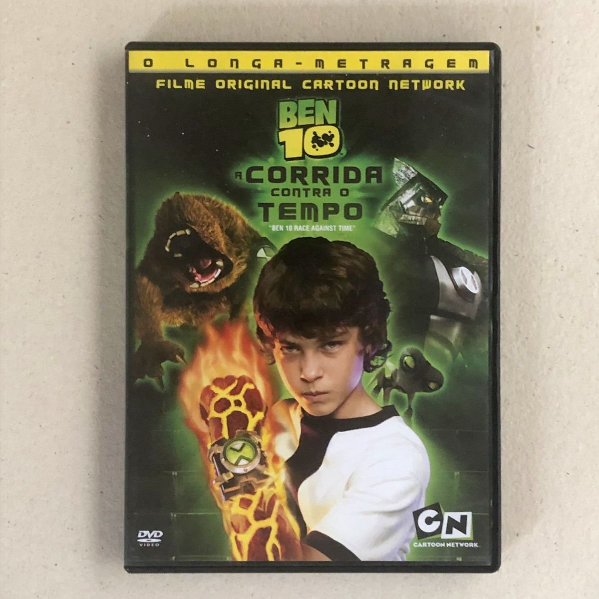 Dvd Original Ben 10  Filme e Série Cinne Vício Usado 60412713