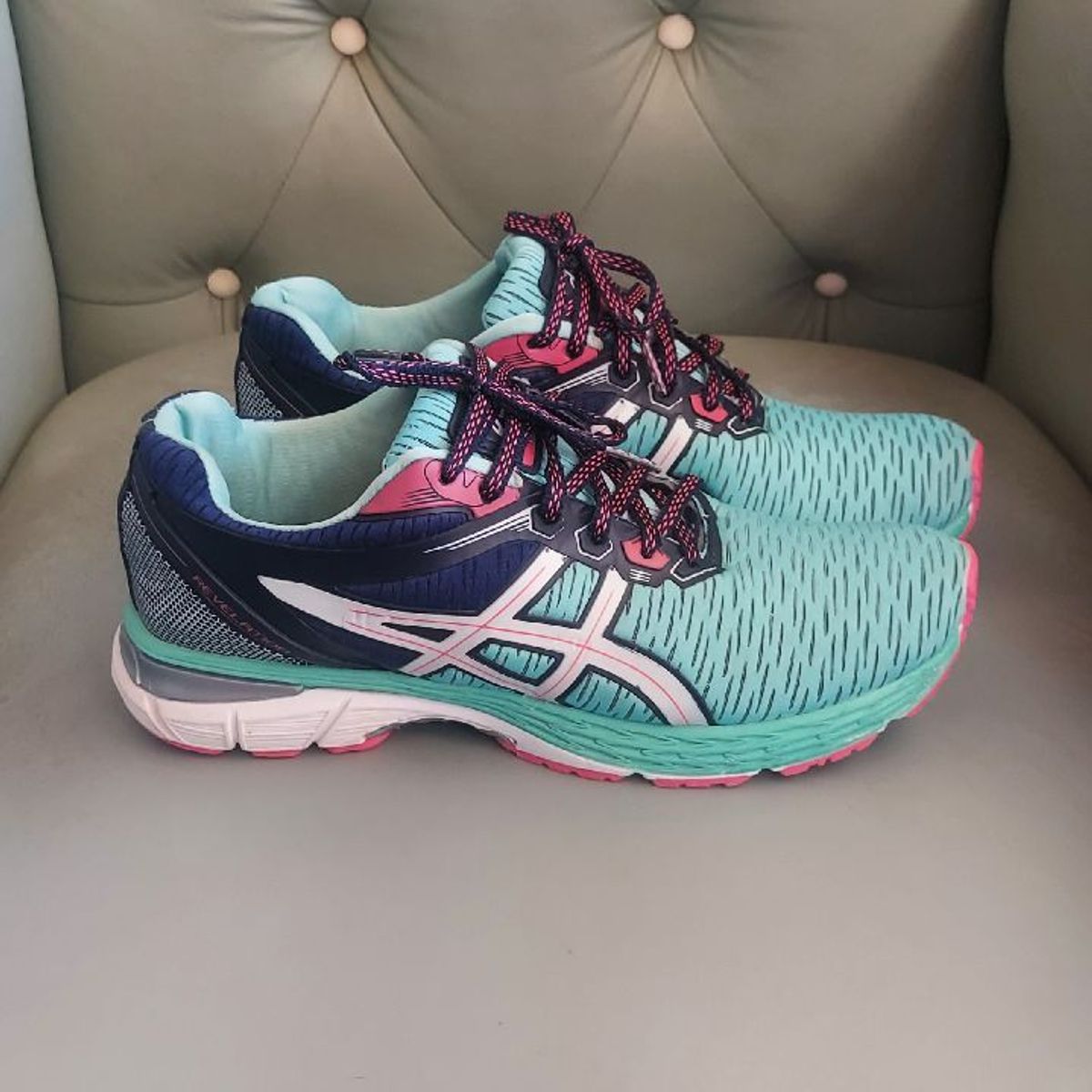 Asics Revelation Tenis Asics Verde Agua Tênis Asics Gel Tenis