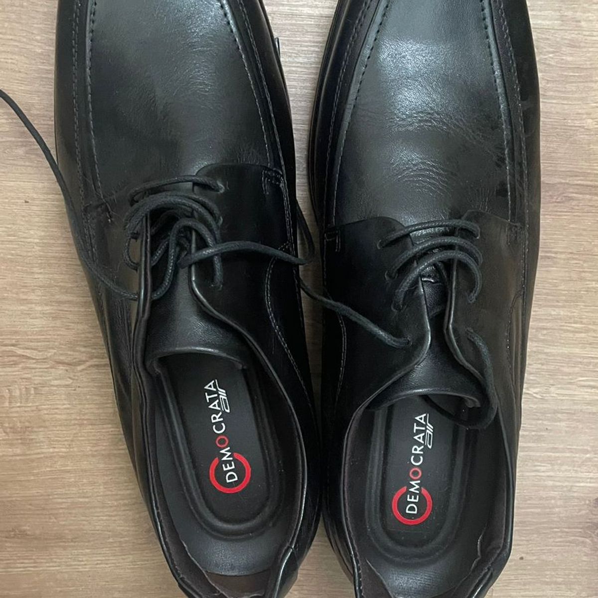 Sapato Democrata Smart Comfort Air Spot Masculino Preto - com Cadarço, Sapato  Masculino Democrata Nunca Usado 87987084