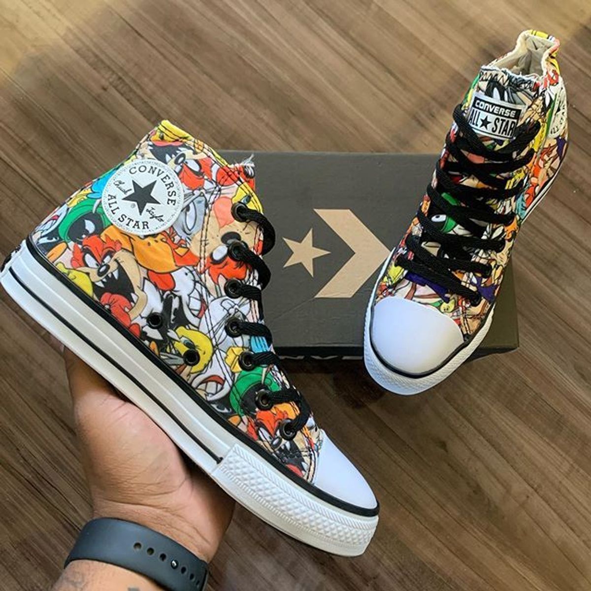 all star com desenhos