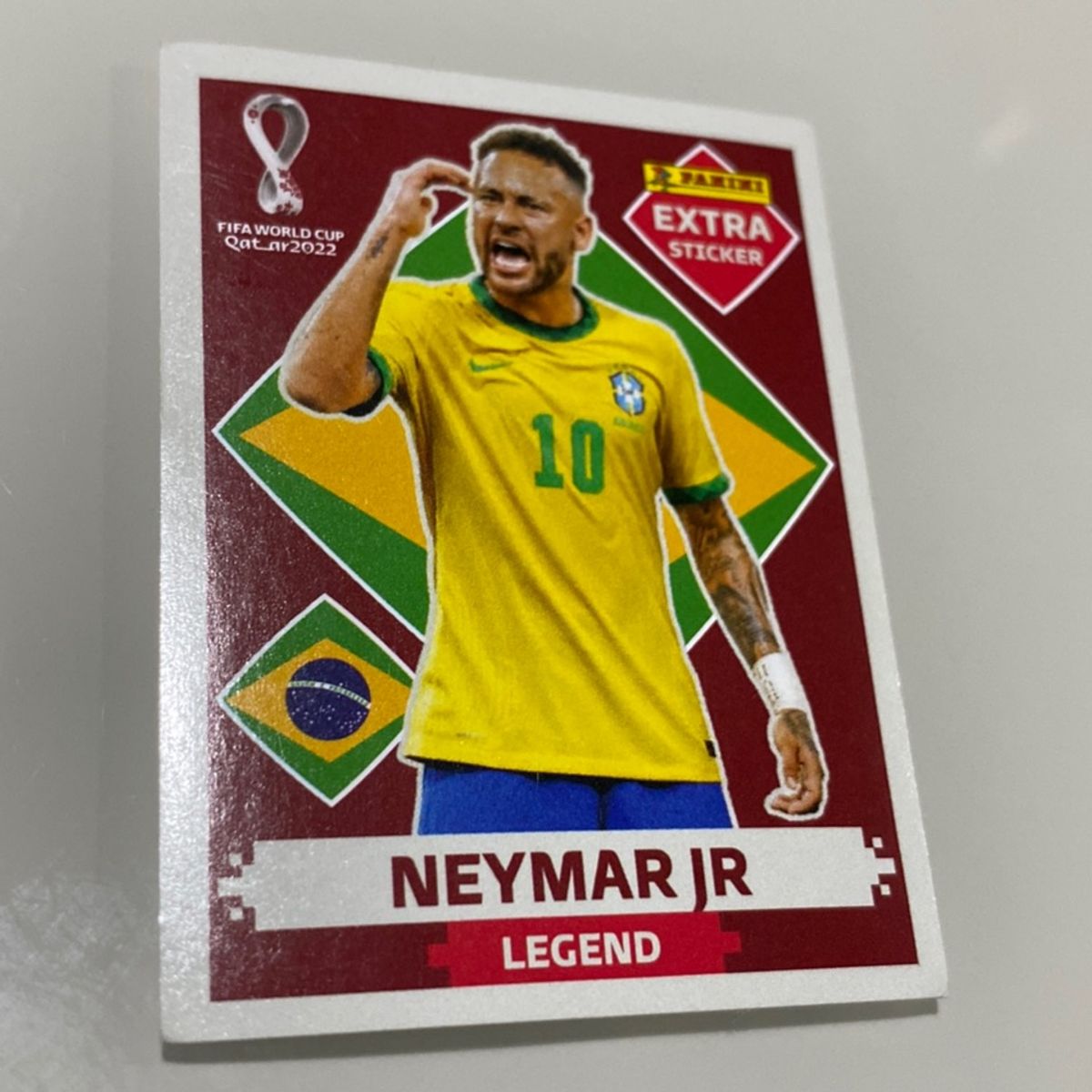 Panini Extra Sticker Legend Base Neymar Jr