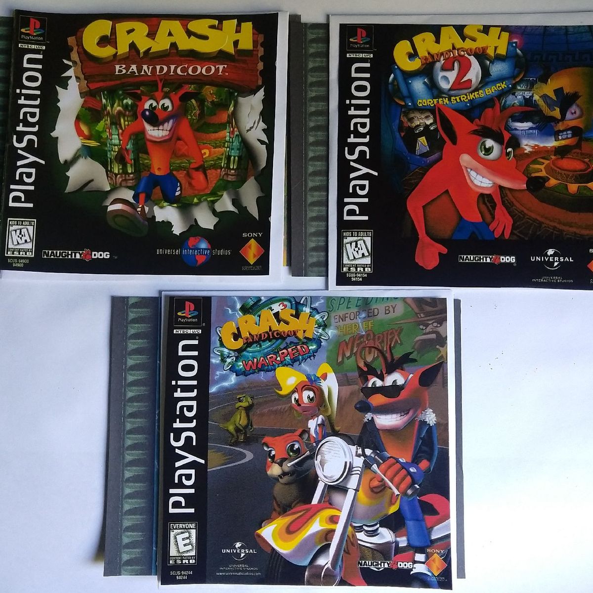 Crash bandicoot collection store ps1