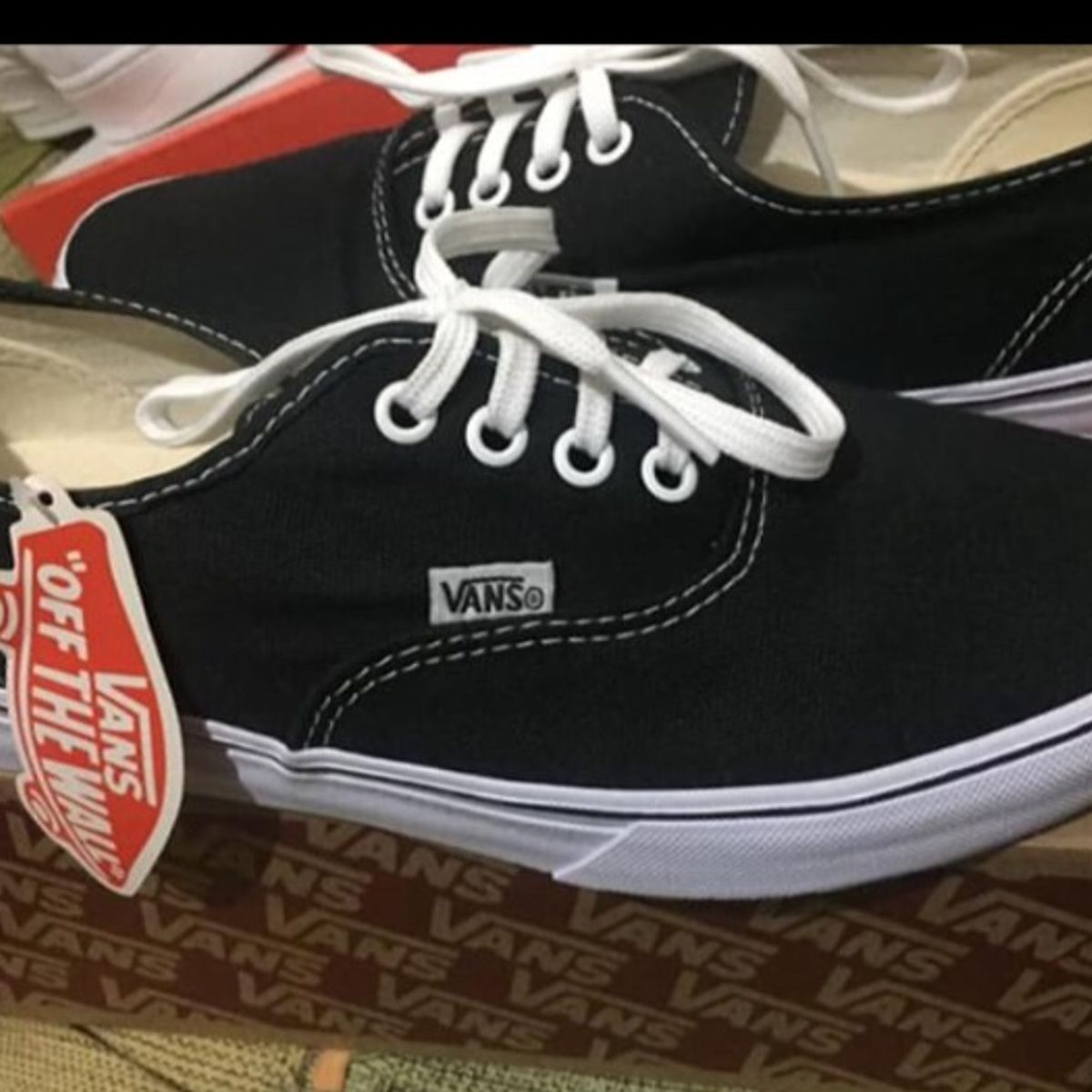 Tenis vans replica outlet perfeita