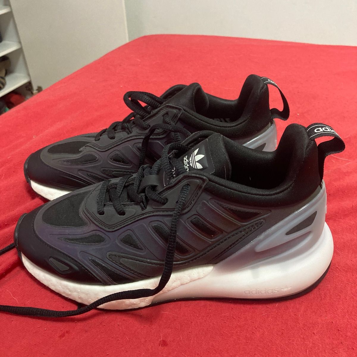 Adidas Zx 2k Boost Black Tênis Adidas Zx 2k Boost Preto Metalizado