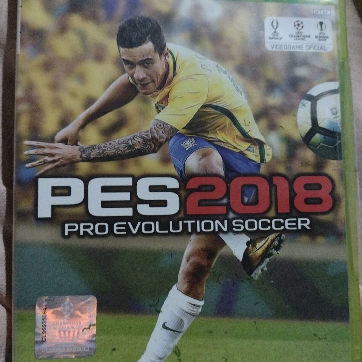 Jogo de vídeo game pro aquisição futebol 2018 (pes 2018), edição