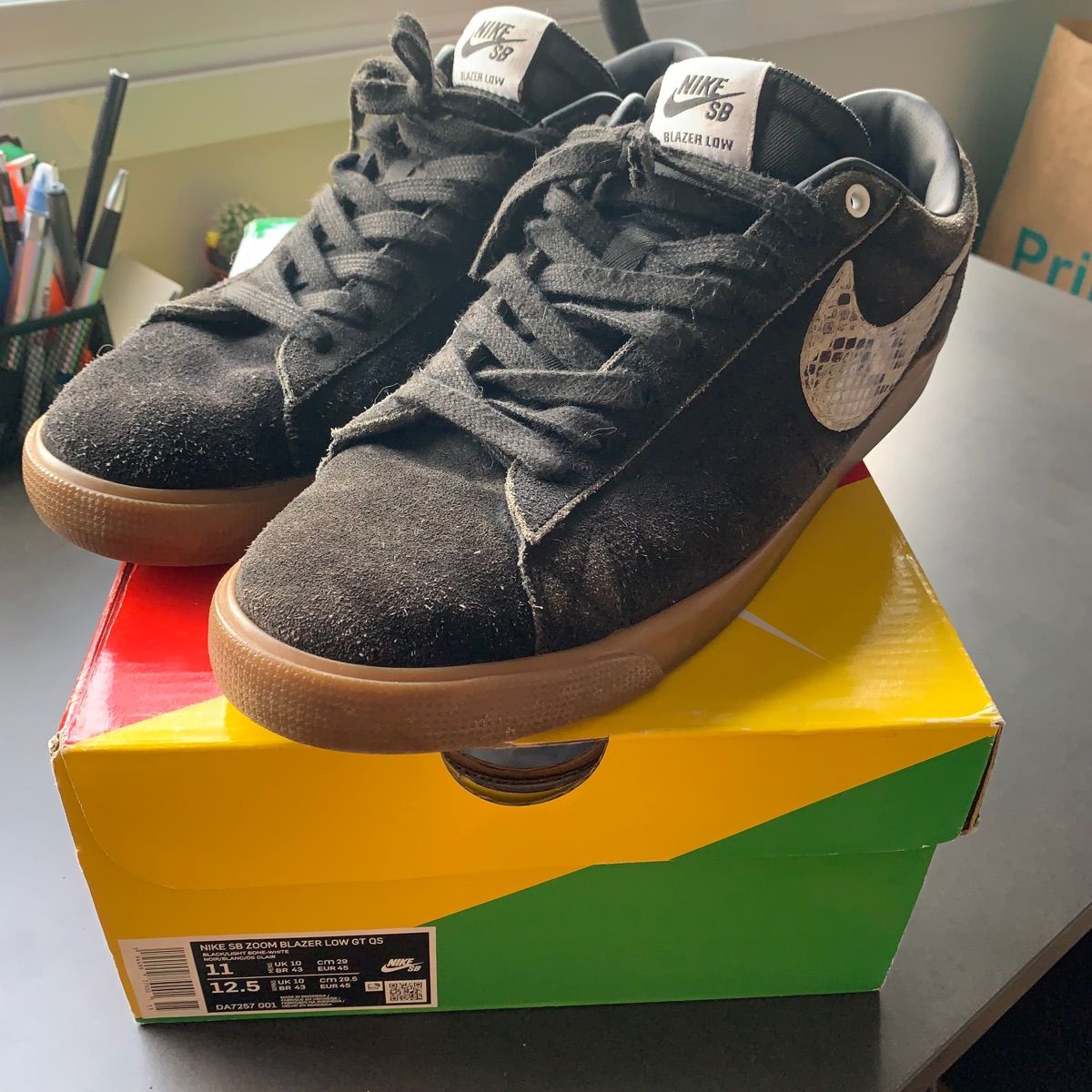 Nike Sb Blazer Low Black X Wacko Maria | Nike Usado 97673031 | enjoei
