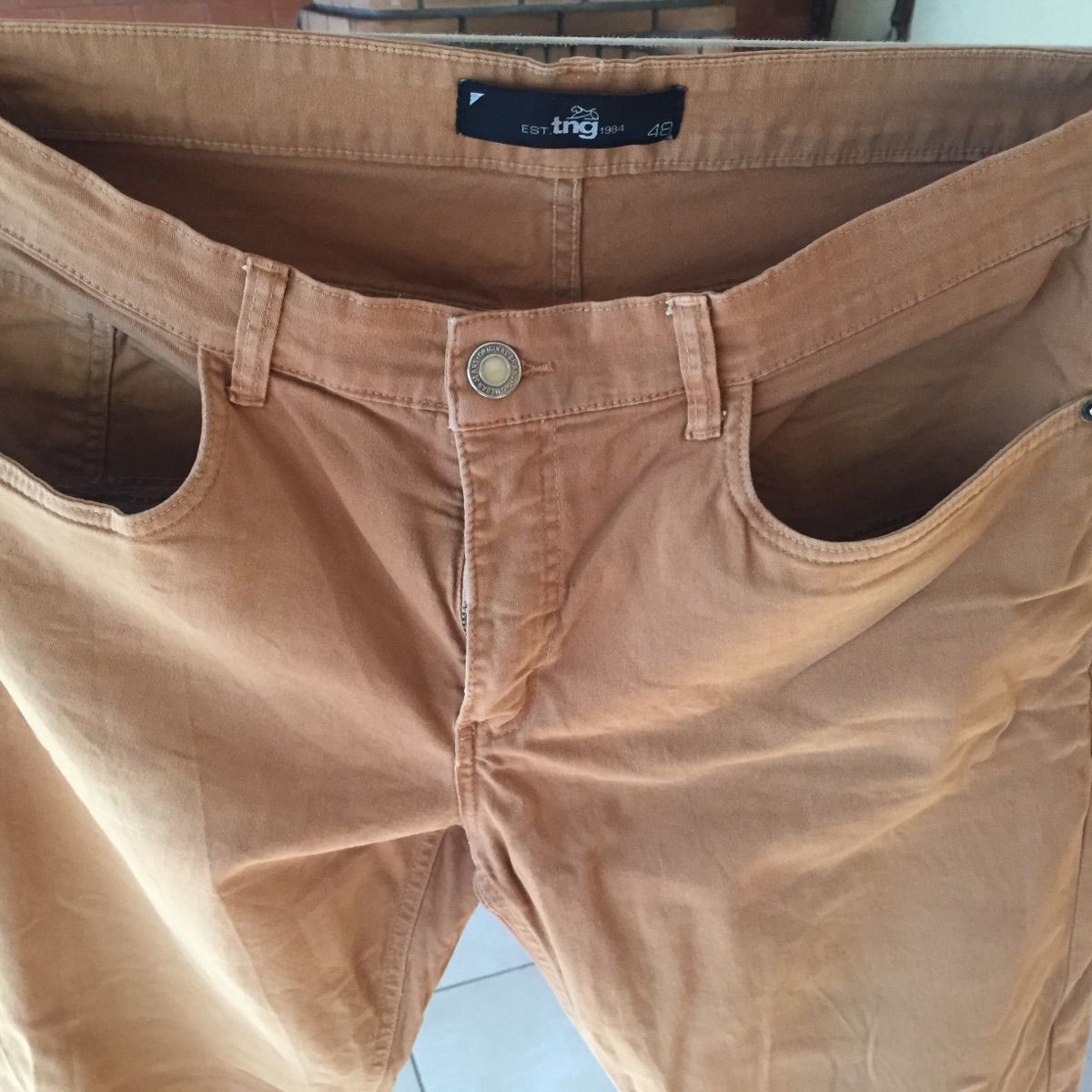 Calça de store sarja masculina tng