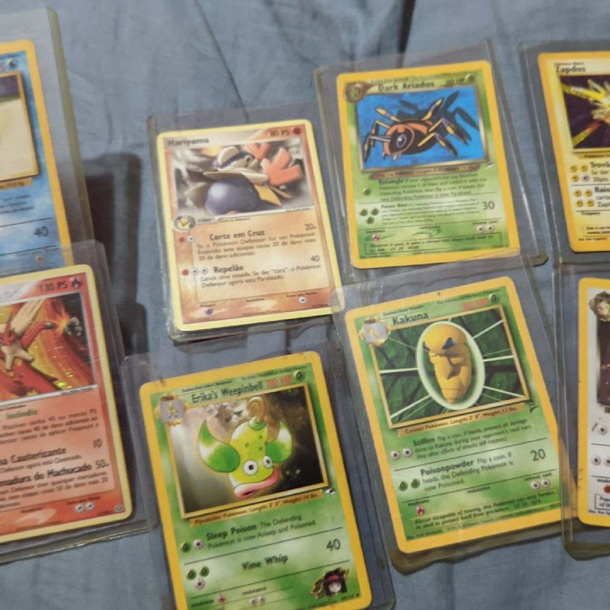 Pack de Cartas Tcg Pokémon Tipo Planta/Inseto, Jogo de Tabuleiro Pokémon  Usado 90994235
