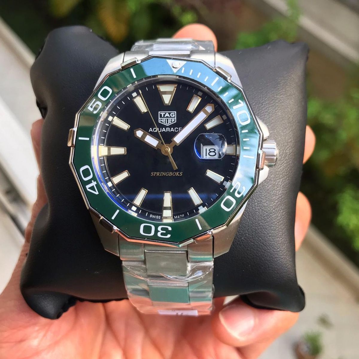 Tag Heuer Aquaracer Springboks Rel gio Masculino Nunca Usado 48554437 enjoei