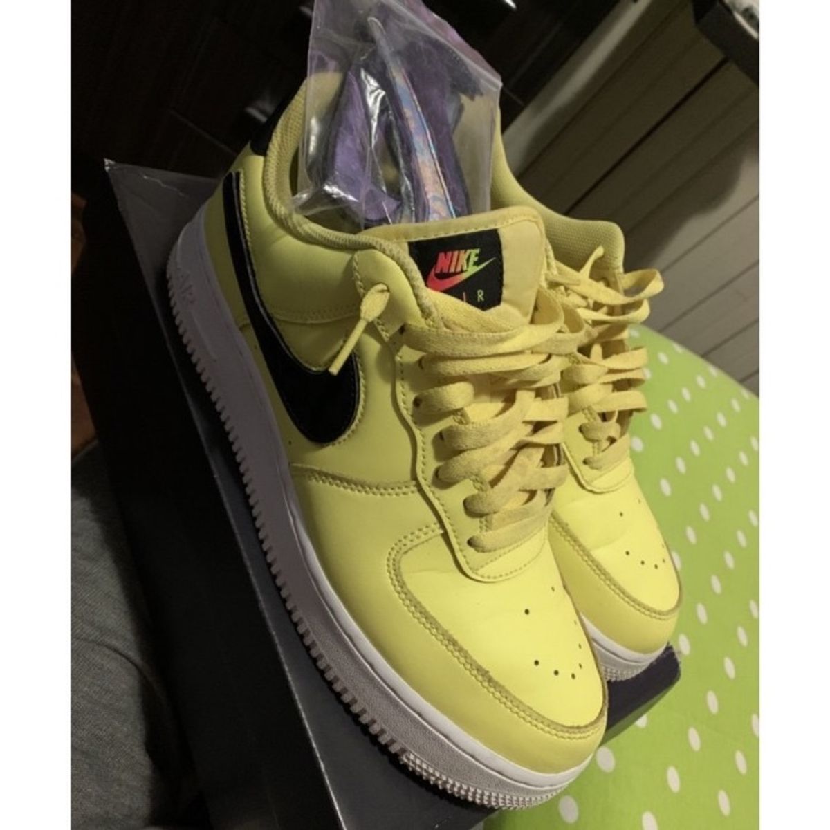khaki green air force 1