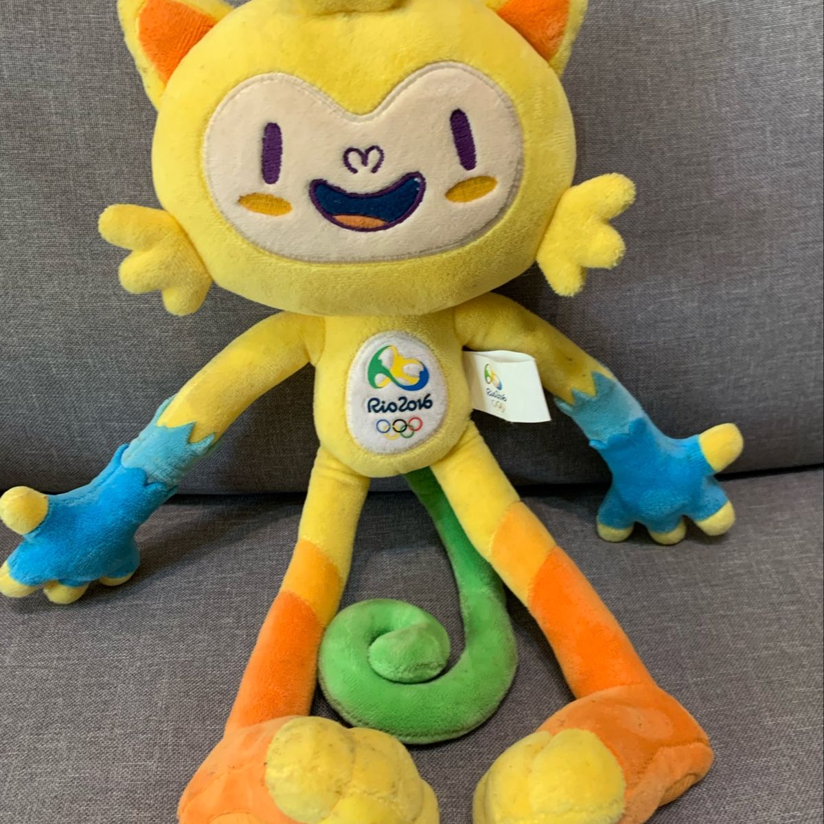 Moeda do Mascote Gato Vinícius Olimpíadas Rio 2016 | Produto Vintage e  Retro Usado 48149239 | enjoei