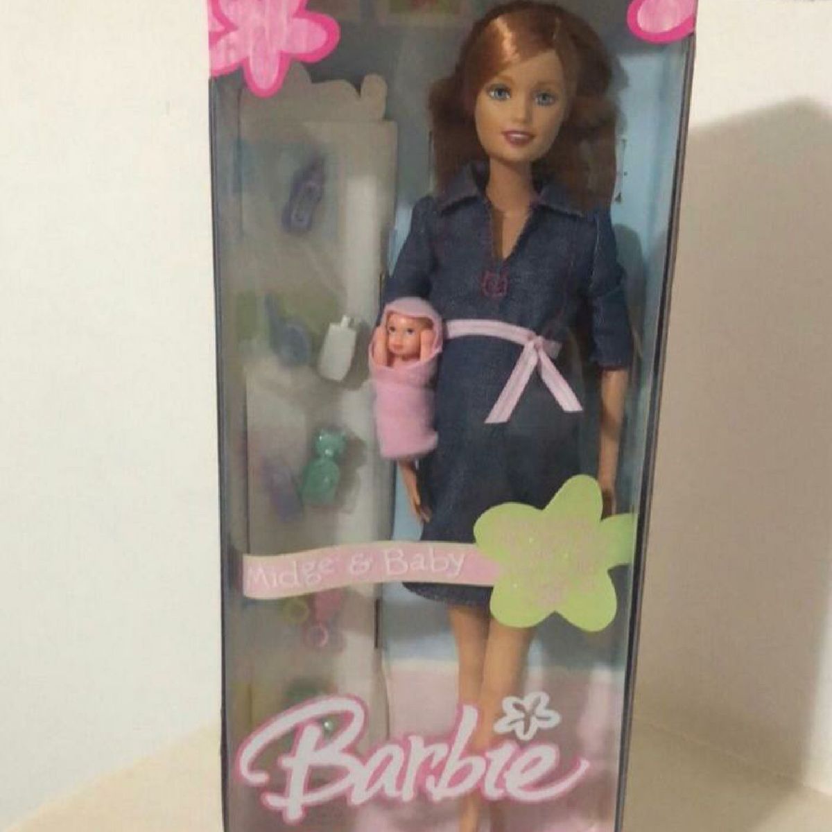 Barbie Gr vida Midge And Baby Brinquedo Barbie Nunca Usado 51877766 enjoei