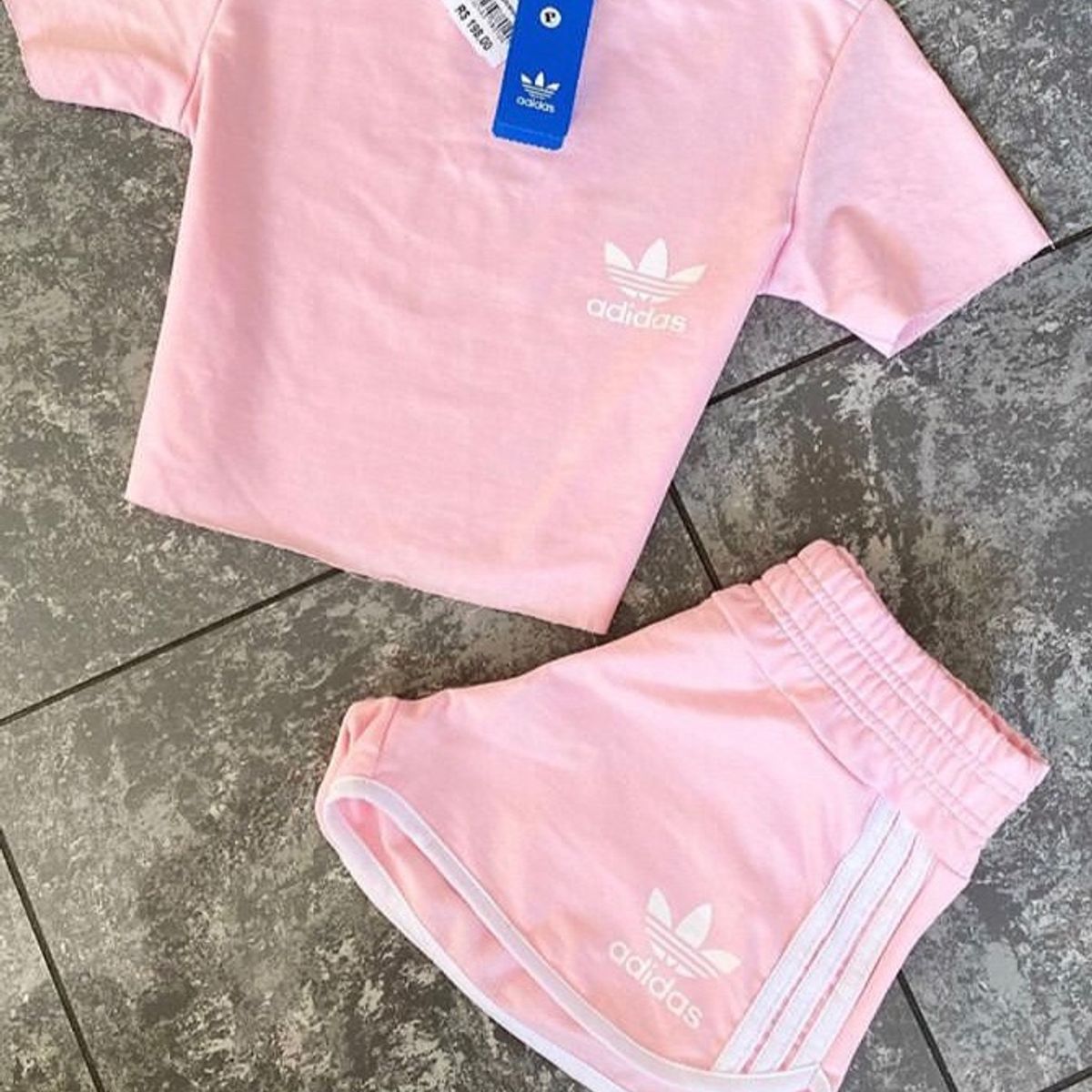 Short e 2025 blusa adidas