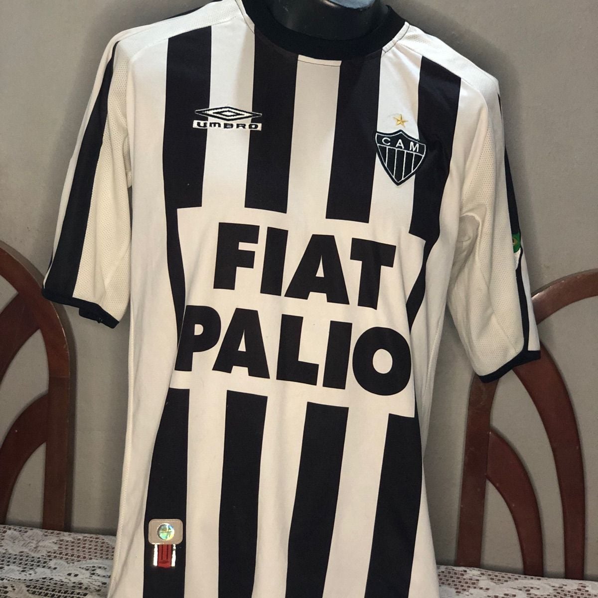 Camisa do Atlético Umbro Fiat Palio, Gg | Camisa Masculina Umbro