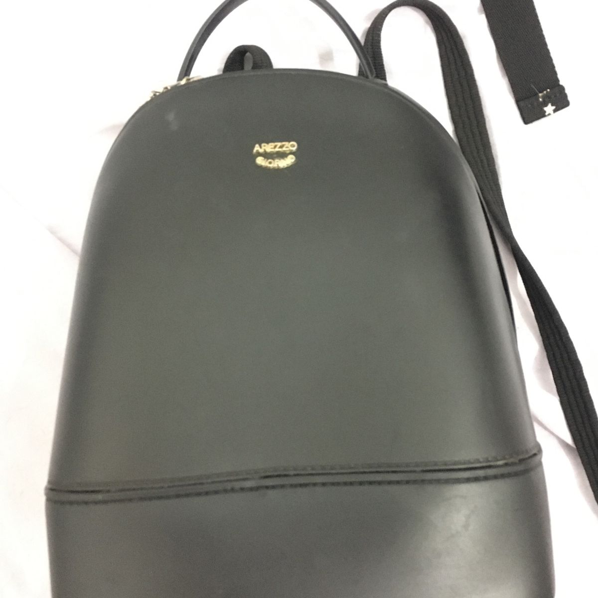 Mini Mochila da Arezzo Preta Mochila Feminina Arezzo Usado 45536246 enjoei