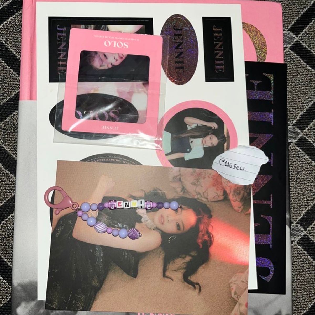 BLACKPINK JENNIE SOLO グッズセット Blackpink Jennie Solo Special Álbum Completo | Produto Feminino